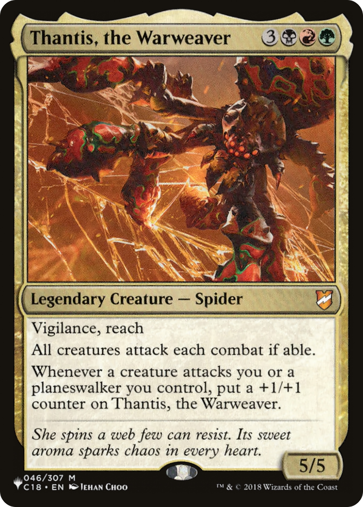 Thantis, the Warweaver [The List] | Grognard Games