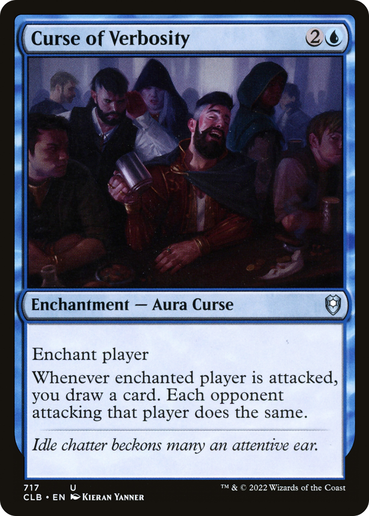 Curse of Verbosity [Commander Legends: Battle for Baldur's Gate] | Grognard Games