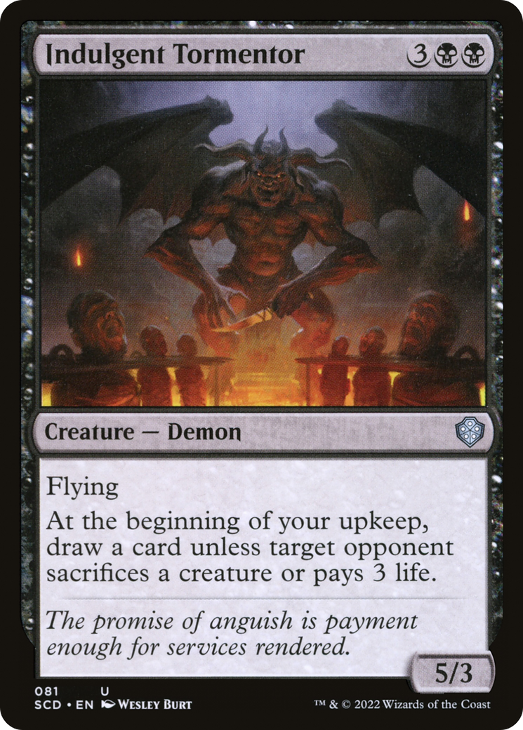 Indulgent Tormentor [Starter Commander Decks] | Grognard Games