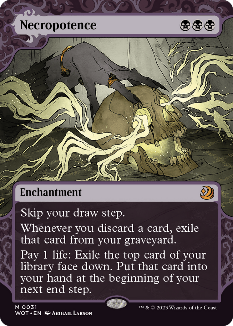 Necropotence [Wilds of Eldraine: Enchanting Tales] | Grognard Games