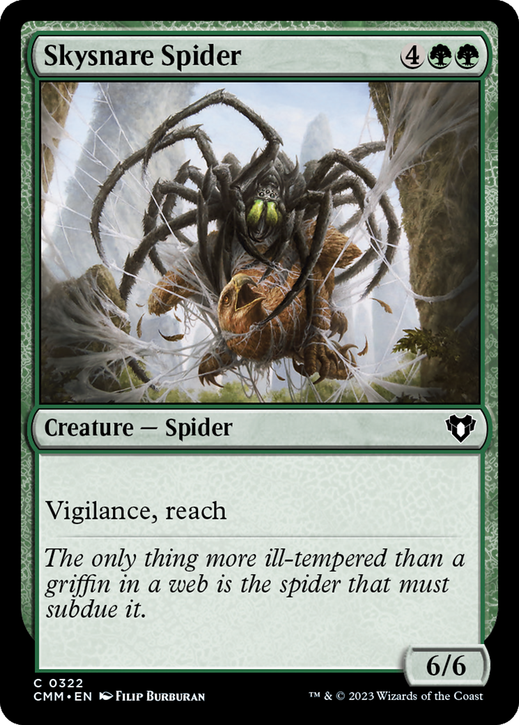 Skysnare Spider [Commander Masters] | Grognard Games