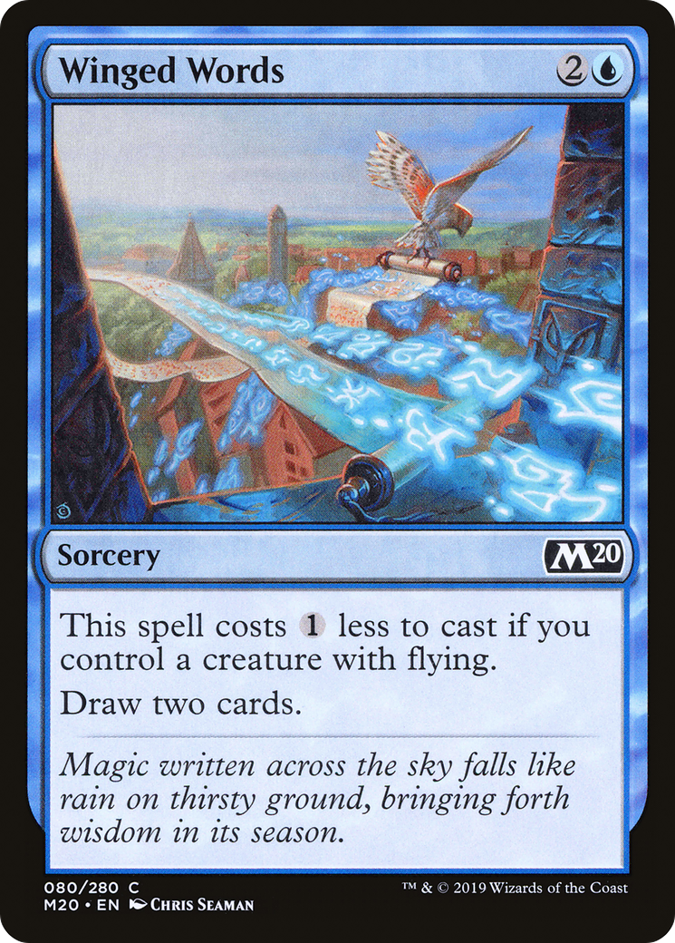 Winged Words [Core Set 2020] | Grognard Games