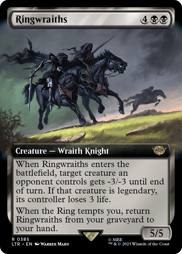 Ringwraiths (Extended Art) [The Lord of the Rings: Tales of Middle-Earth] | Grognard Games