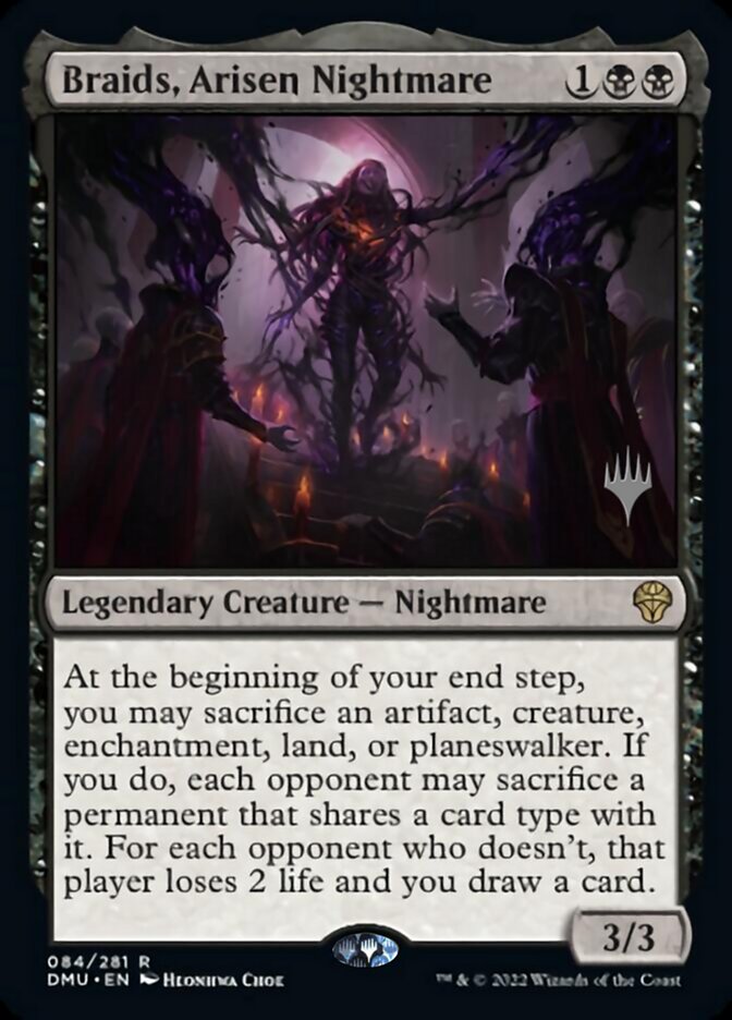 Braids, Arisen Nightmare (Promo Pack) [Dominaria United Promos] | Grognard Games