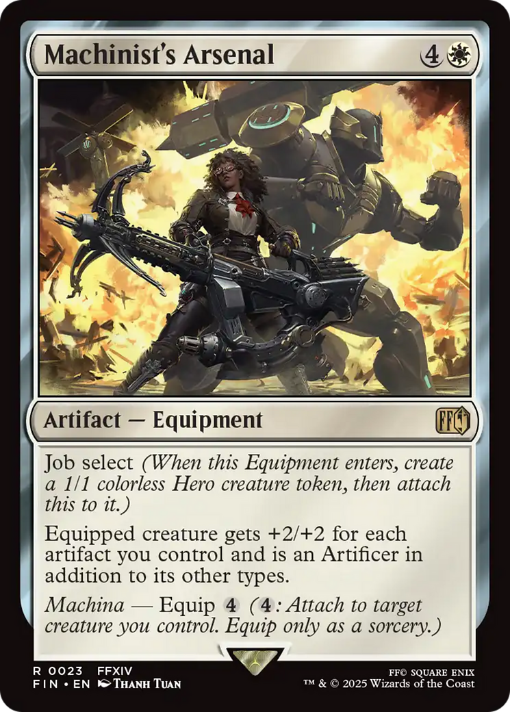 Machinist's Arsenal (FIN-023) - FINAL FANTASY Foil | Grognard Games