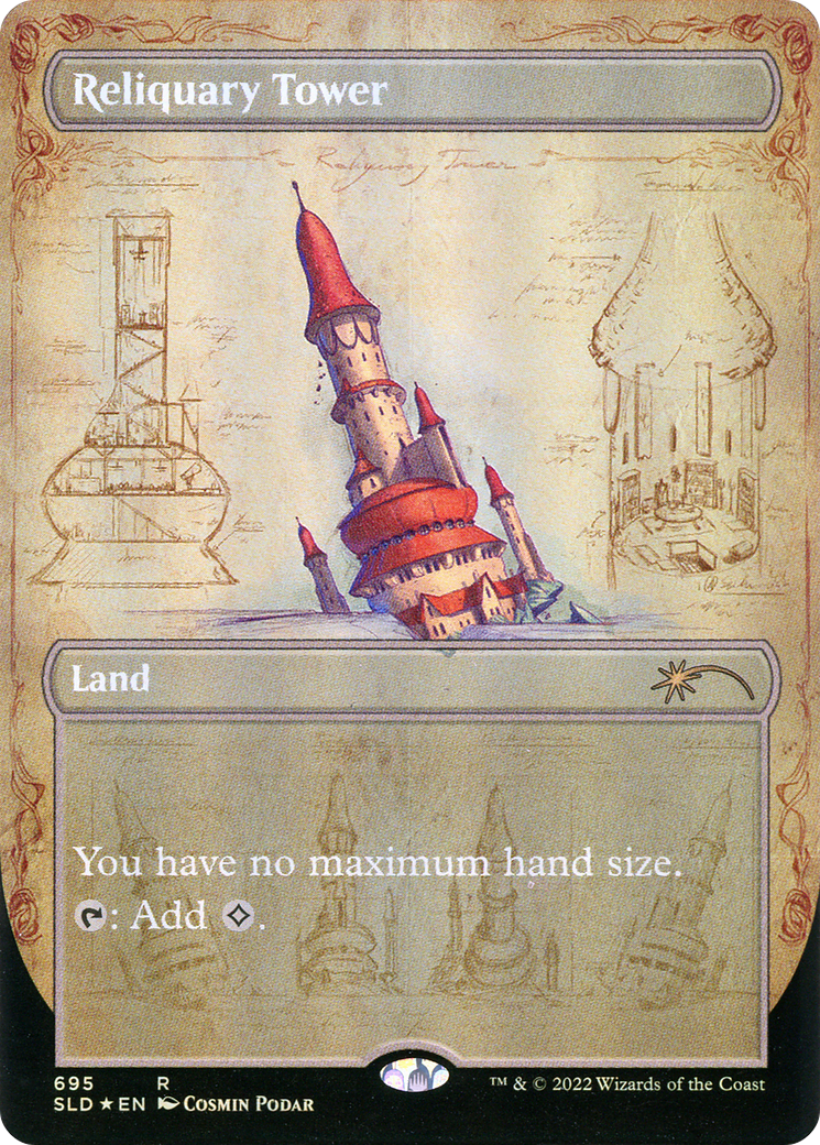 Reliquary Tower (Blueprint) [Secret Lair Drop Promos] | Grognard Games
