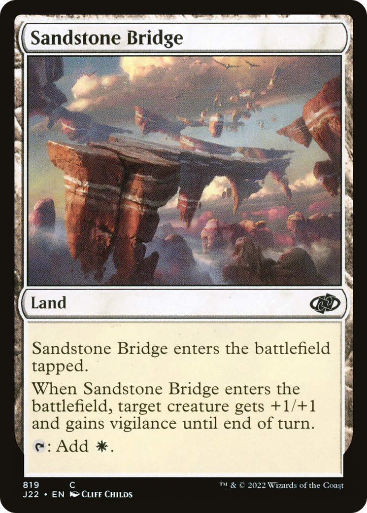Sandstone Bridge [Jumpstart 2022] | Grognard Games
