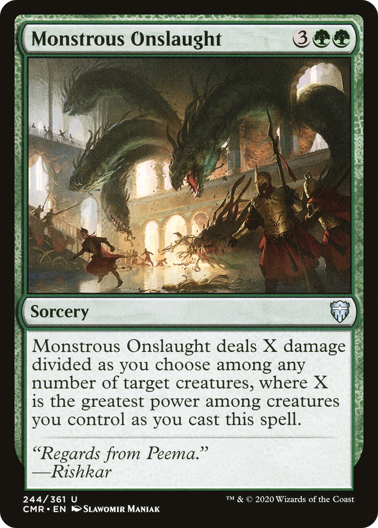 Monstrous Onslaught [Commander Legends] | Grognard Games