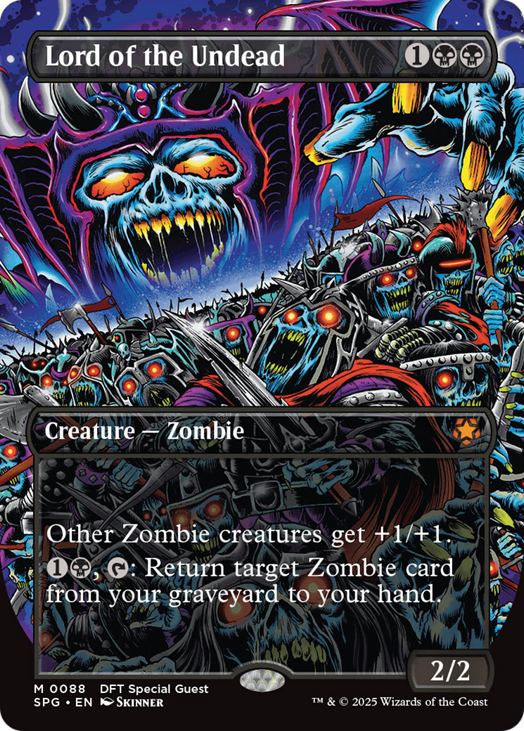 Lord of the Undead (SPG-088) - Special Guests (Borderless) Foil | Grognard Games