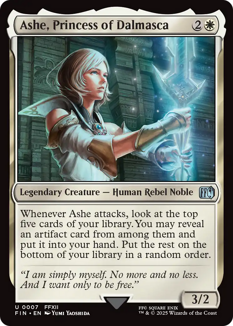Ashe, Princess of Dalmasca (FIN-007) - FINAL FANTASY Foil | Grognard Games