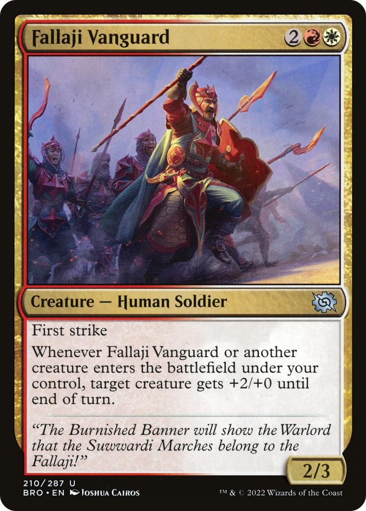 Fallaji Vanguard [The Brothers' War] | Grognard Games