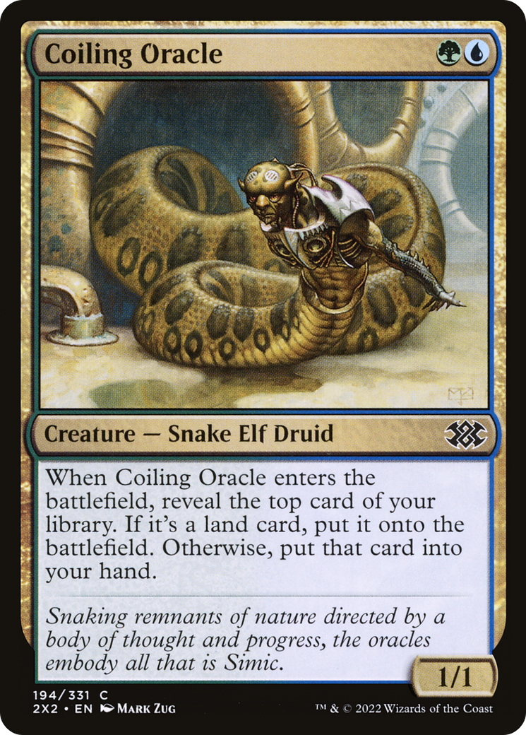 Coiling Oracle [Double Masters 2022] | Grognard Games