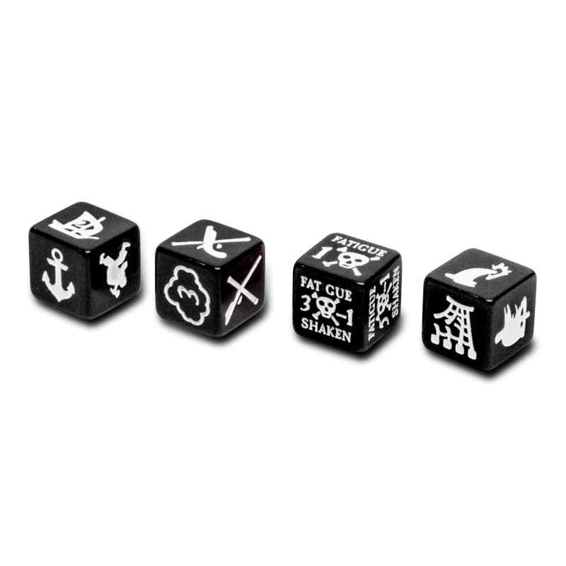 BLOOD & PLUNDER: Marker Dice Set | Grognard Games