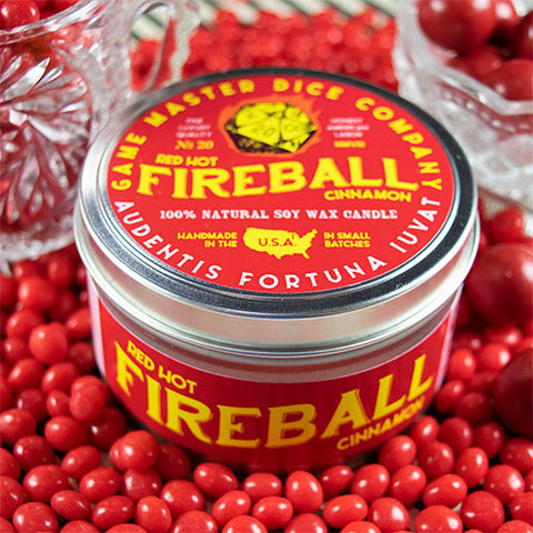 Fireball Gaming Candle | Grognard Games