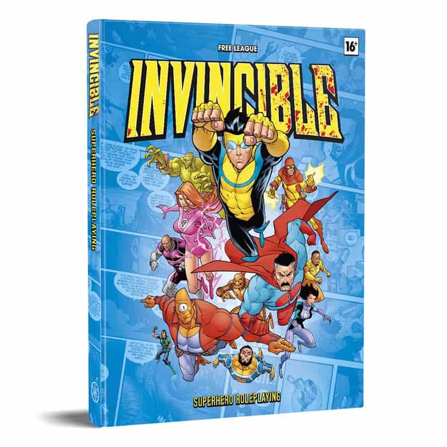 INVINCIBLE RPG: SUPERHERO ROLEPLAYING CORE RULEBOOK (Pre-Order now, Available 07/30/2026) | Grognard Games
