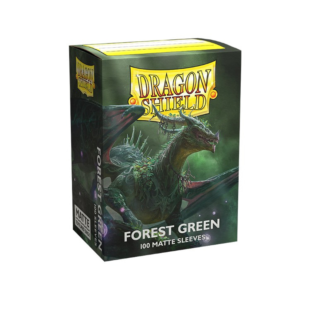 Dragon Shield Matte Sleeves - Forest Green | Grognard Games