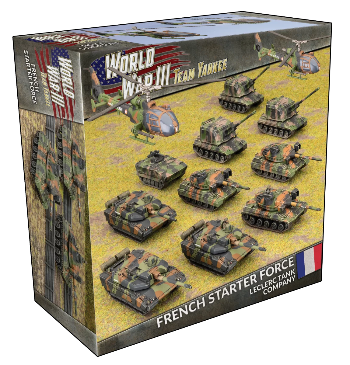 World War III: NATO French Leclerc Tank Company Starter Force | Grognard Games