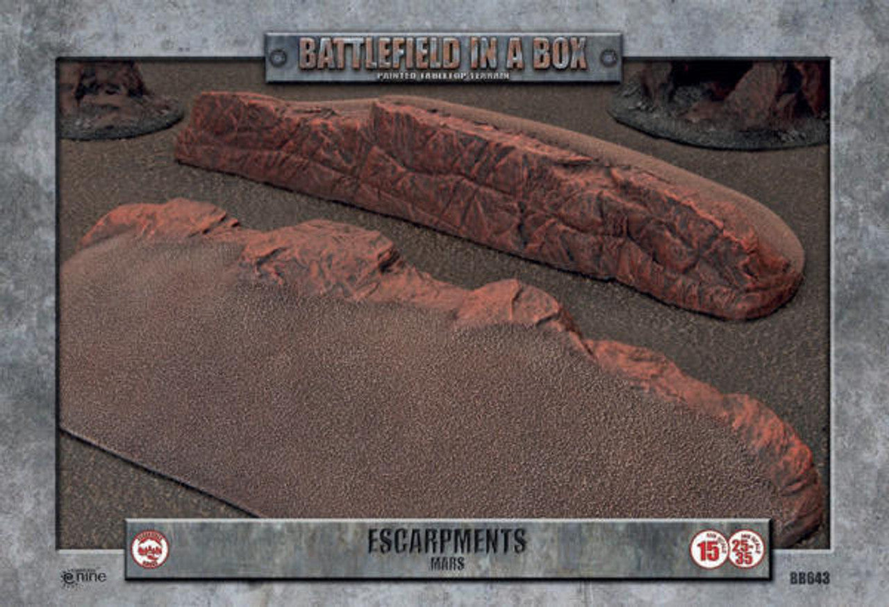 BB643 Mars - Escarpments | Grognard Games