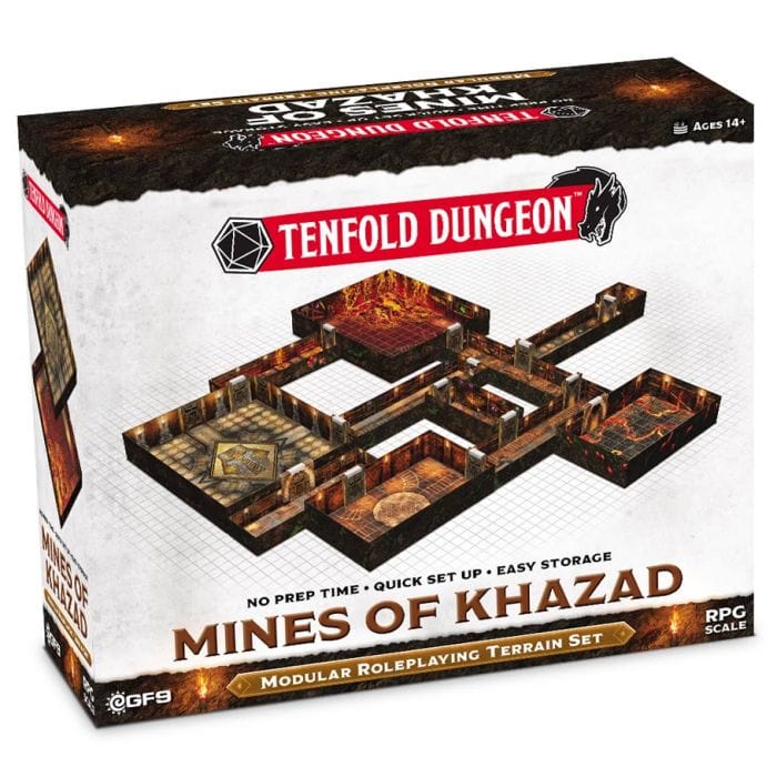 Tenfold Dungeon:MINES OF KHAZAD | Grognard Games