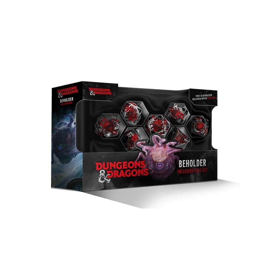 Fanroll: Dungeons And Dragons: Beholder Resin Dice Set | Grognard Games