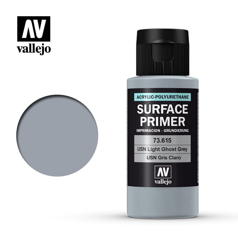 73.615 Vallejo Surface Primer USN Light Ghost Grey 60ml | Grognard Games