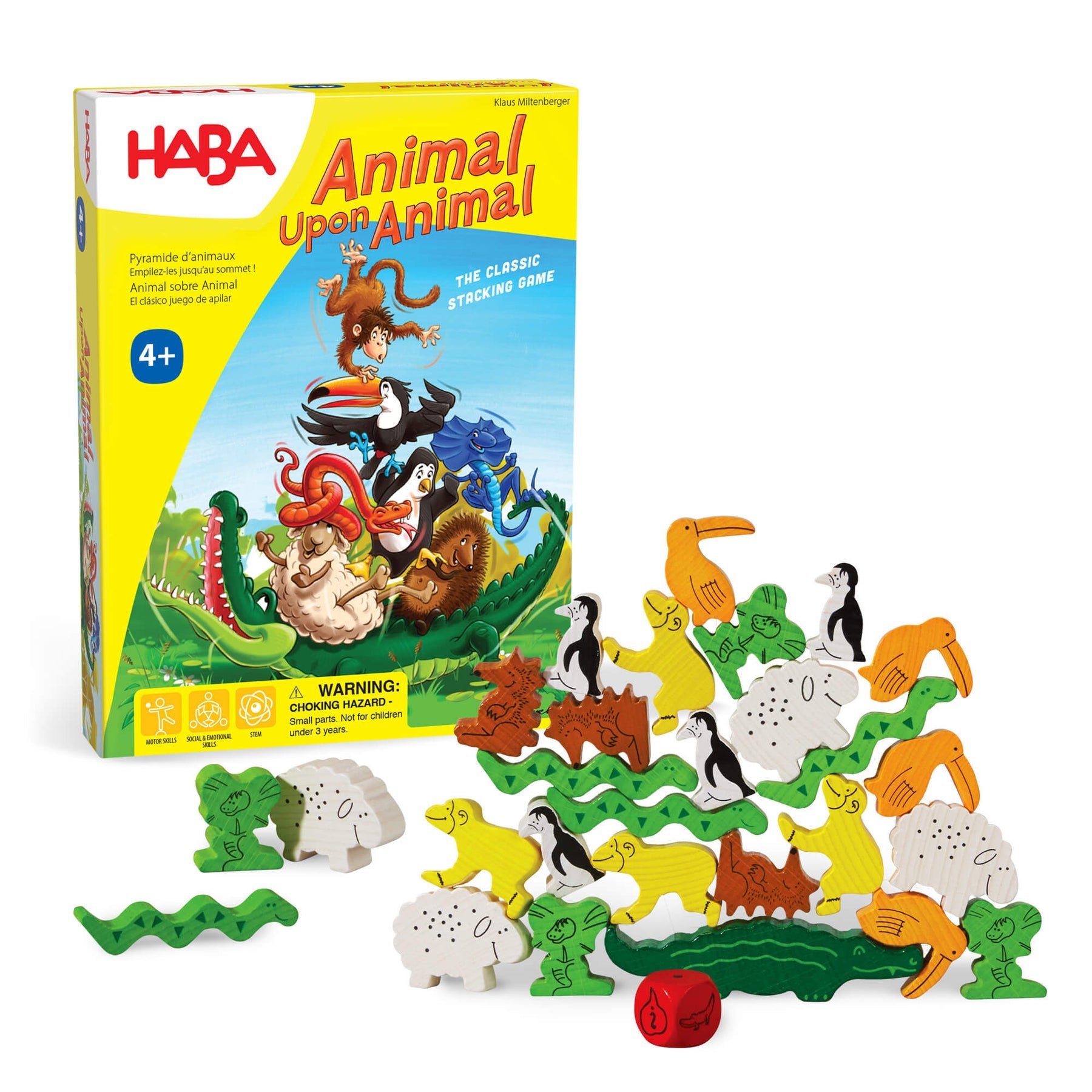ANIMAL UPON ANIMAL STACKING GAME | Grognard Games