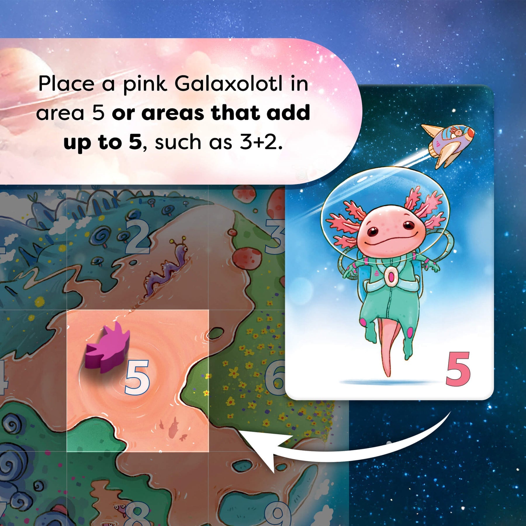 Galaxolotl Strategy Card Game | Grognard Games