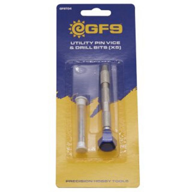GF9 Utility Pin Vice and Drill Bits | Grognard Games