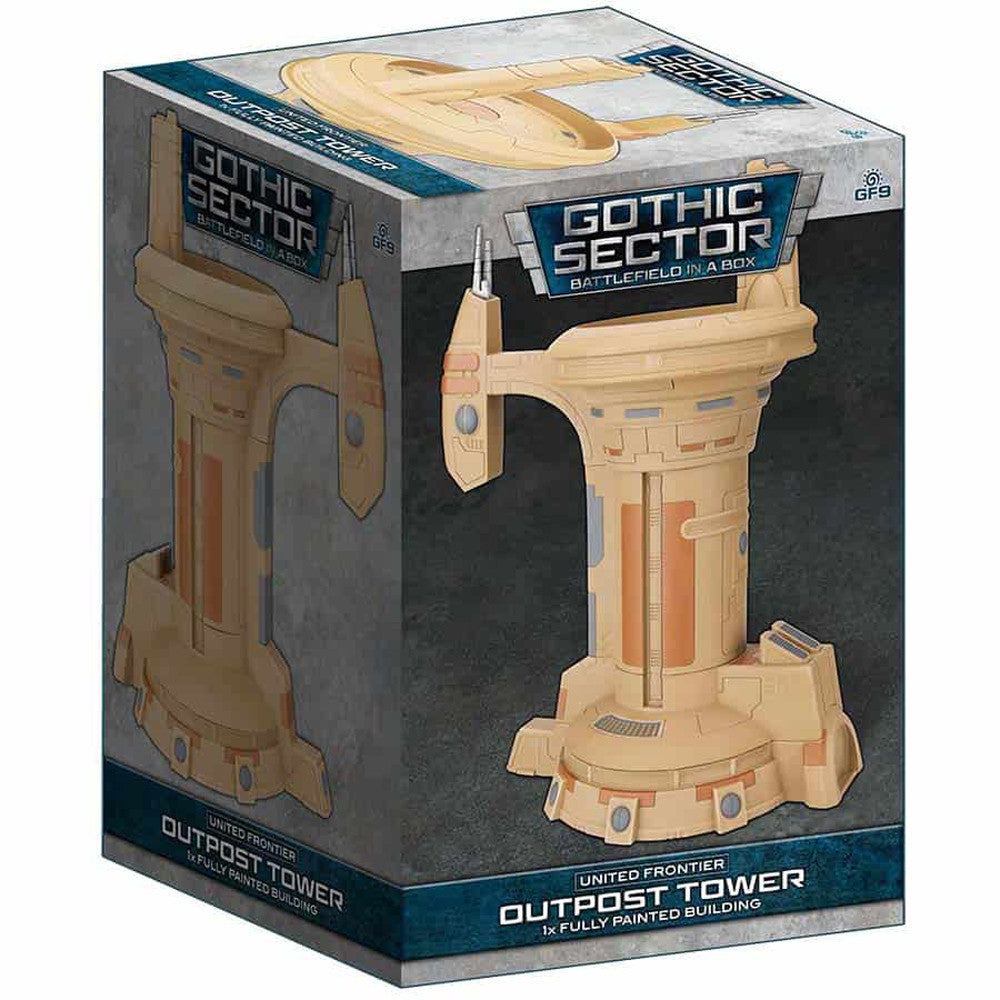 BATTLEFIELD IN A BOX: GOTHIC SECTOR: UNITED FRONTIER OUTPOST TOWER | Grognard Games