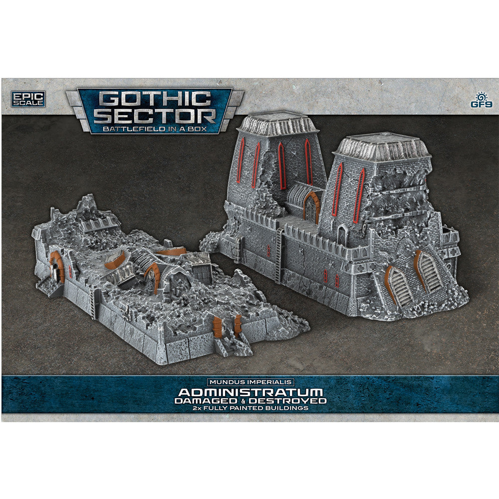 Gothic Sector: Mundus Imperialis Administratum (Damaged & Destroyed) | Grognard Games