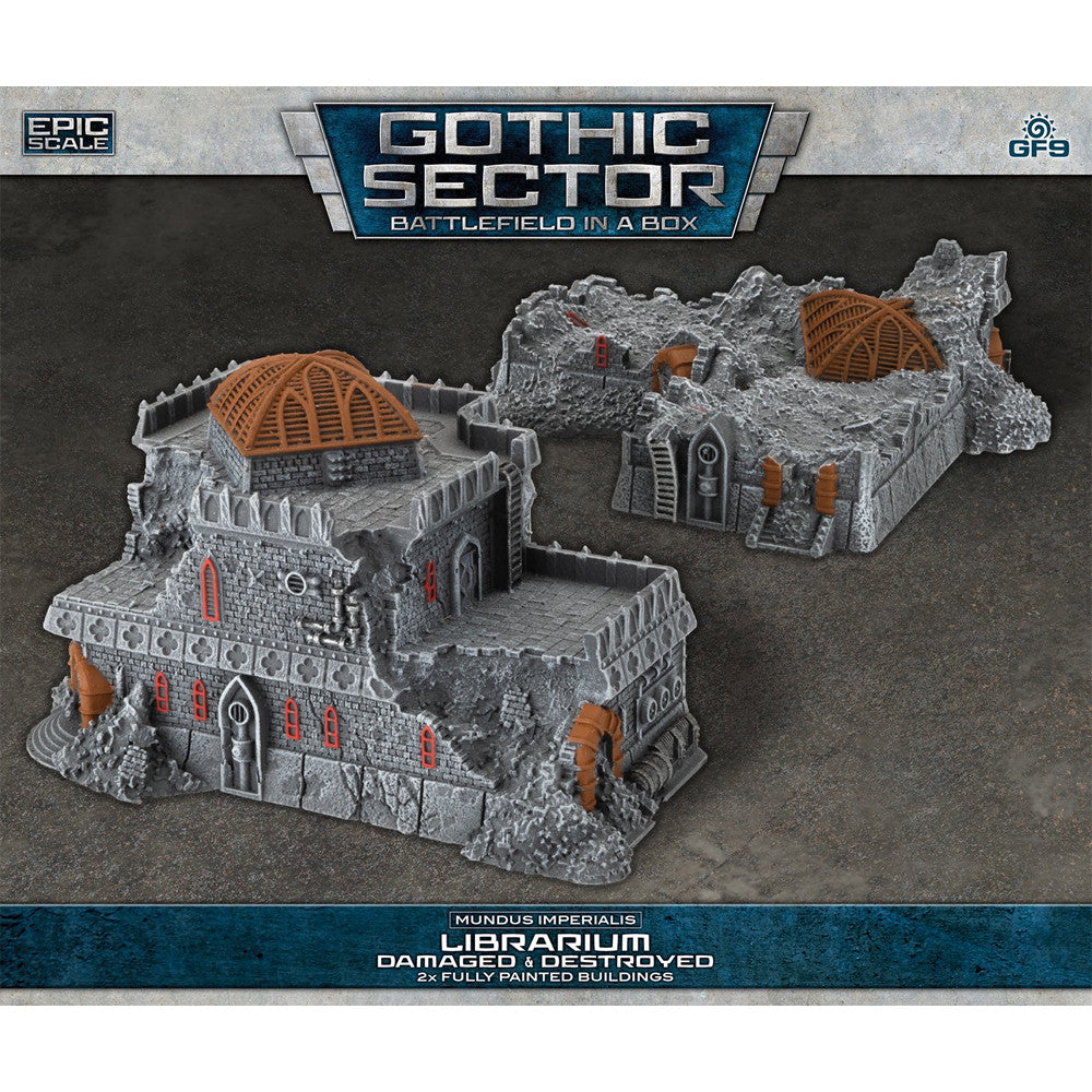 Gothic Sector: Mundus Imperialis Librarium (Damaged & Destroyed) | Grognard Games