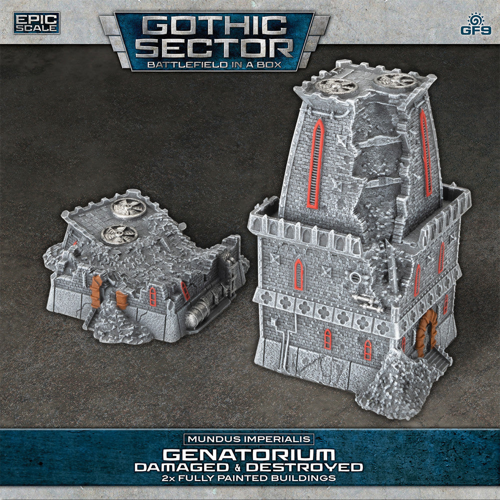 Gothic Sector: Mundus Imperialis Genatorium (Damaged & Destroyed) | Grognard Games