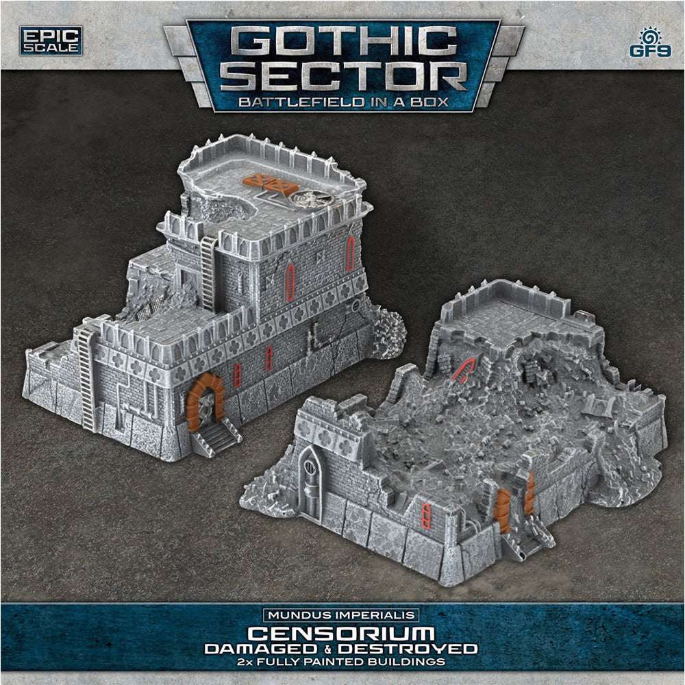 Gothic Sector: Mundus Imperialis Censorium (Damaged & Destroyed) | Grognard Games