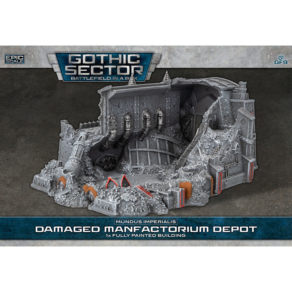 Gothic Sector: Mundus Imperialis - Manufactorium Depot (Damaged) | Grognard Games