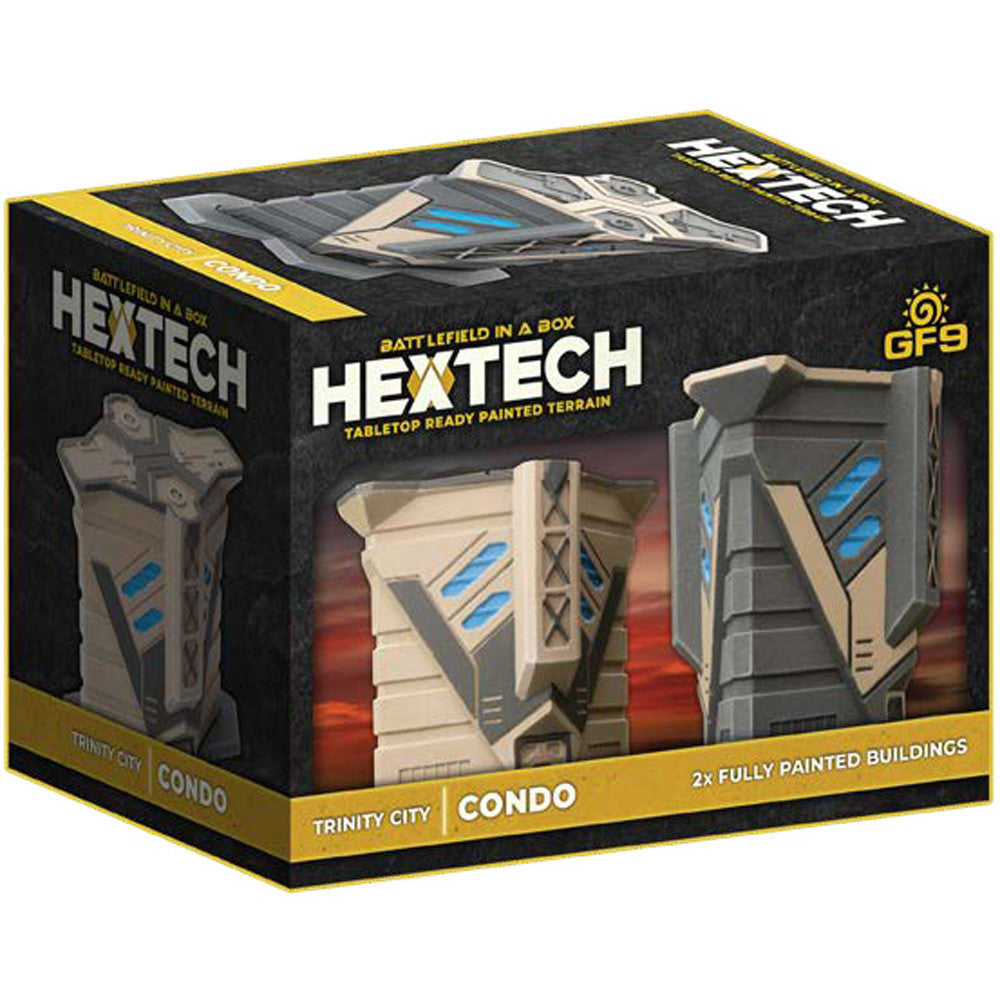 HEXT01 Battlefield in a Box: HexTech - Condo (2) | Grognard Games