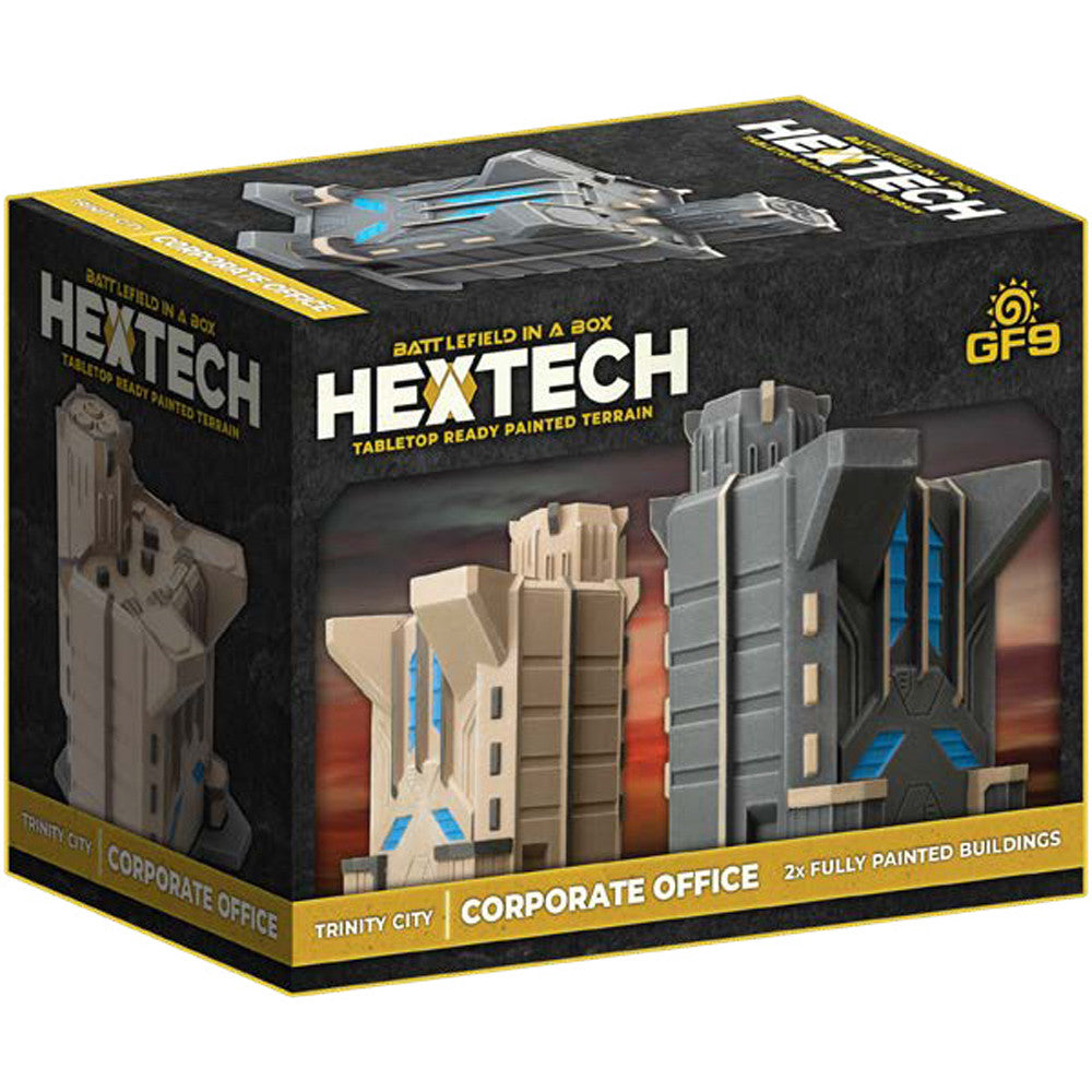 HEXT02 Battlefield in a Box: HexTech - Corporate Office (2) | Grognard Games