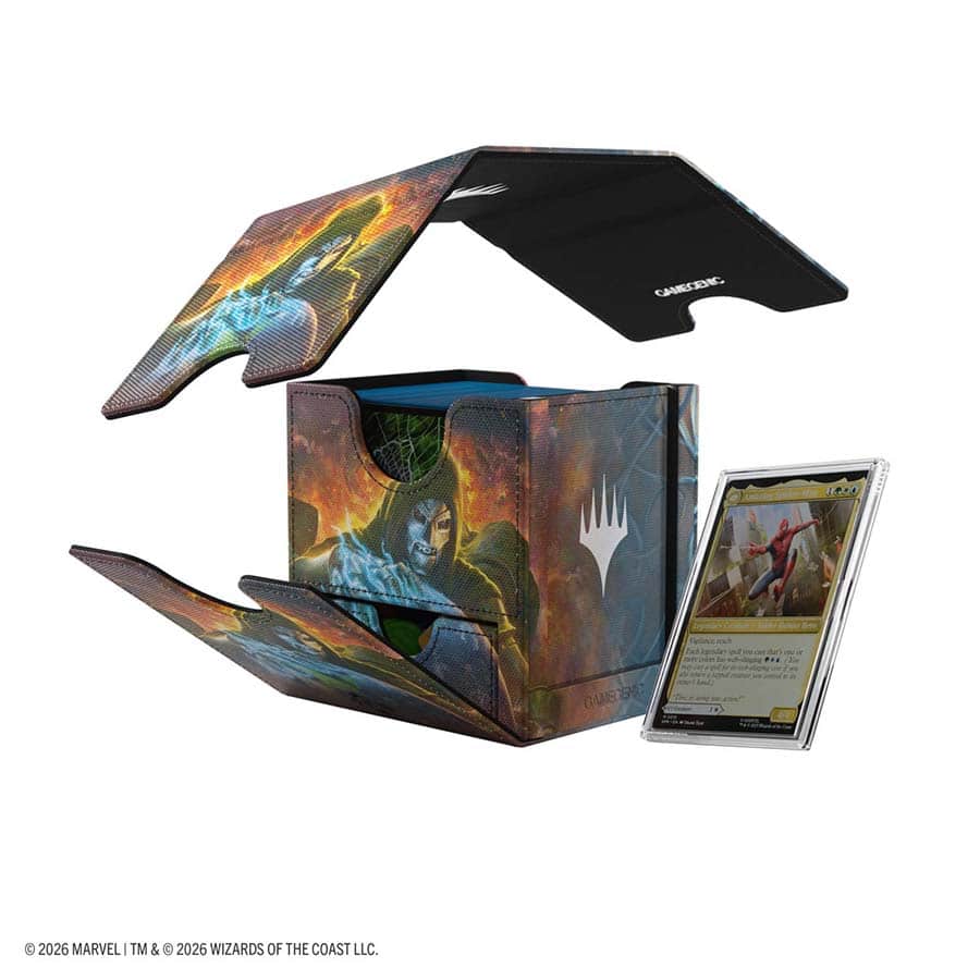 GAMEGENIC: MAGIC THE GATHERING: MSH MARVEL SUPER HEROES: SIDEKICK PRO 100 XL: DOOM REIGNS SUPREME | Grognard Games