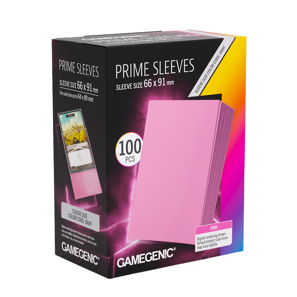 Gamegenic Matte Prime Sleeves 66x91 | Grognard Games