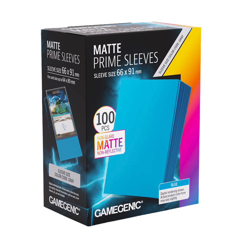 gamegenic card sleeves green Gamegenic Matte Prime Sleeves 66x91 – Grognard Games