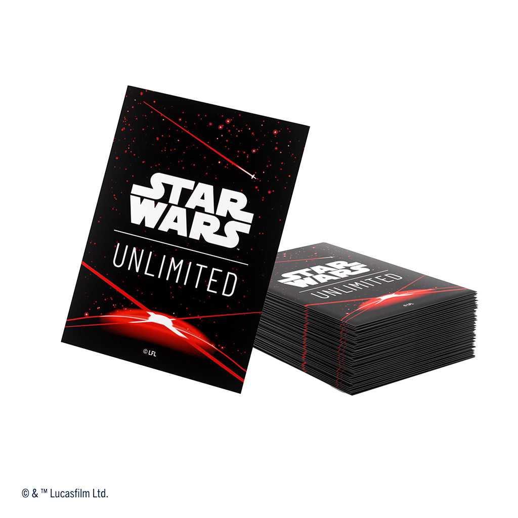 Star Wars Unlimited Art Sleeves Card Back - Red Star Wars Unlimited Art Sleeves Card Back - Red