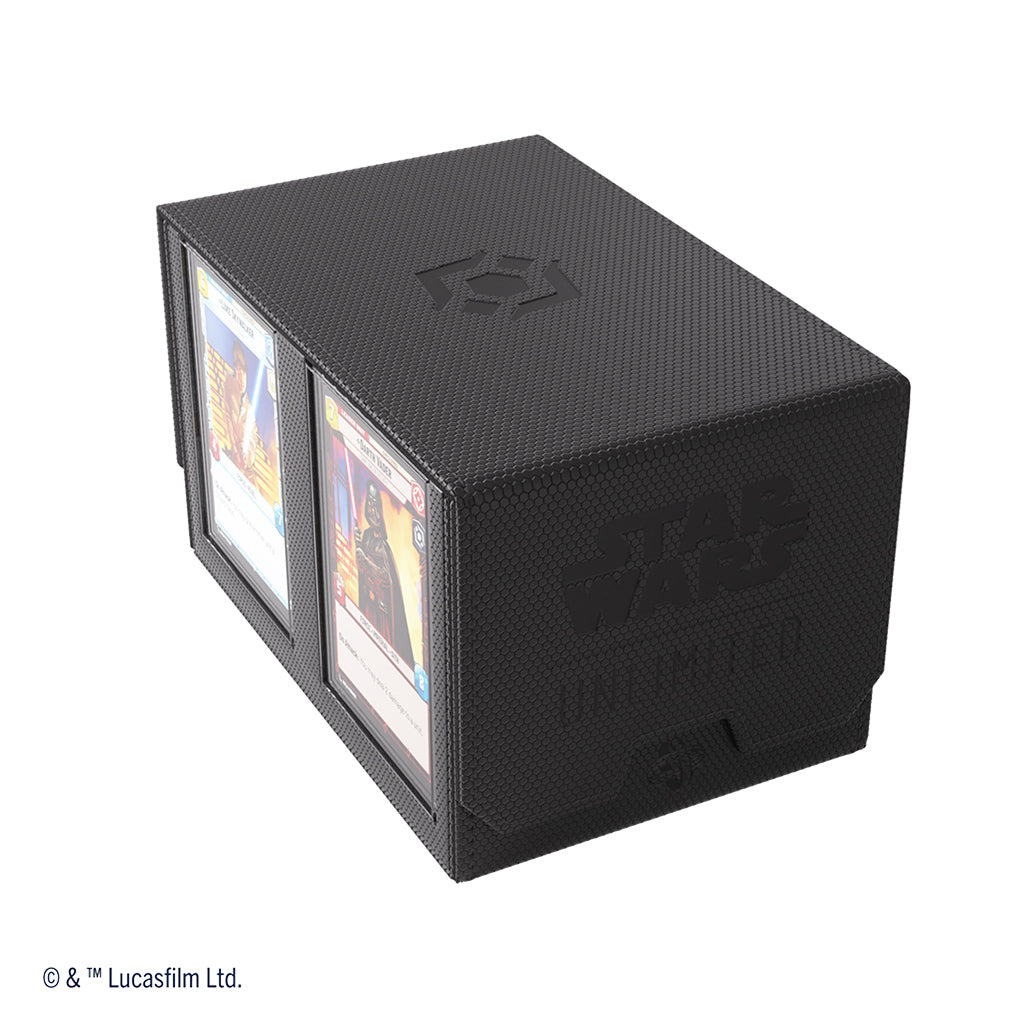 STAR WARS: UNLIMITED DOUBLE DECK POD - BLACK | Grognard Games