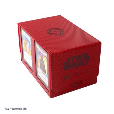 STAR WARS: UNLIMITED DOUBLE DECK POD - RED | Grognard Games