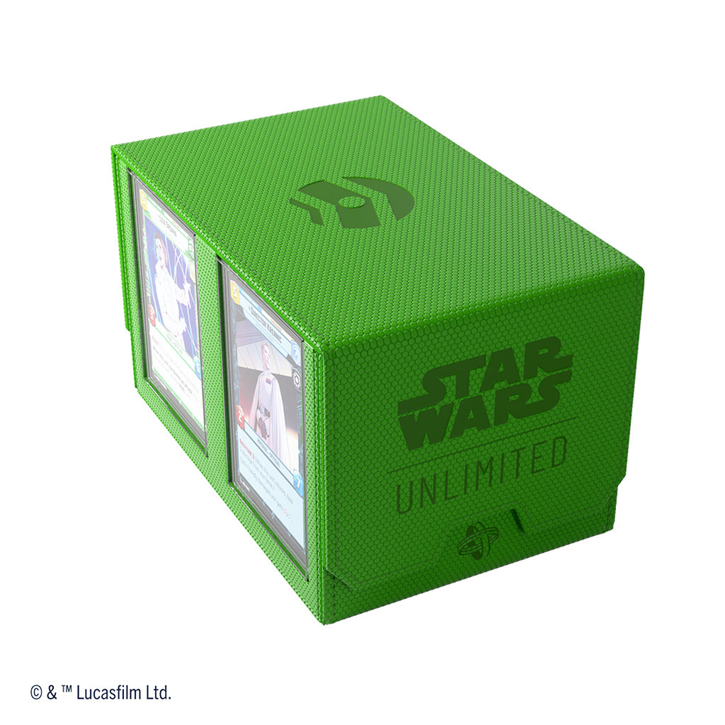 STAR WARS: UNLIMITED DOUBLE DECK POD - GREEN | Grognard Games