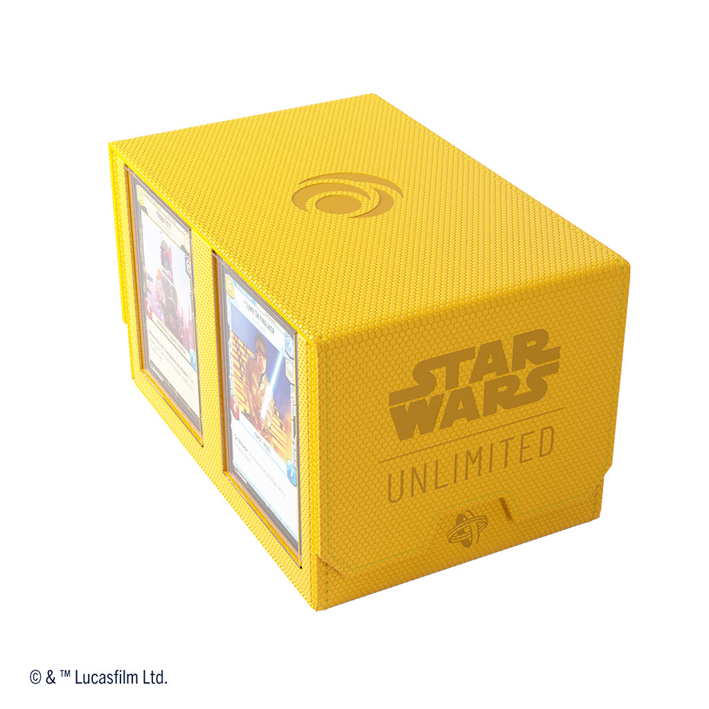 STAR WARS: UNLIMITED DOUBLE DECK POD - YELLOW | Grognard Games