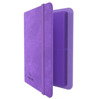 Gamegenic GGS31031ML Prime Album 8-Pocket Purple | Grognard Games