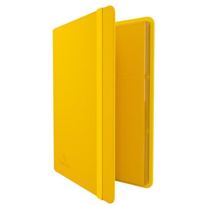 Gamegenic GGS31035ML Prime Album 18-Pocket Yellow | Grognard Games