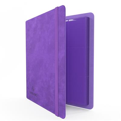 Gamegenic GG31037 Prime Album 24-Pocket Purple | Grognard Games