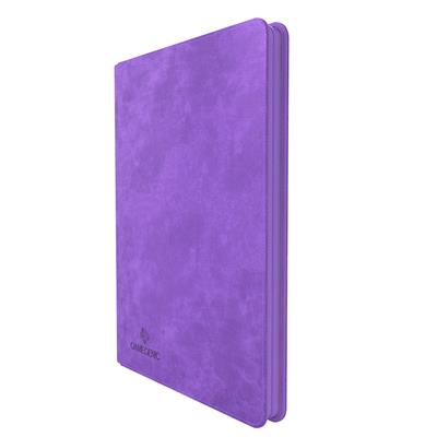 Gamegenic GGS31043ML Zip-Up Album 18-Pocket Purple | Grognard Games
