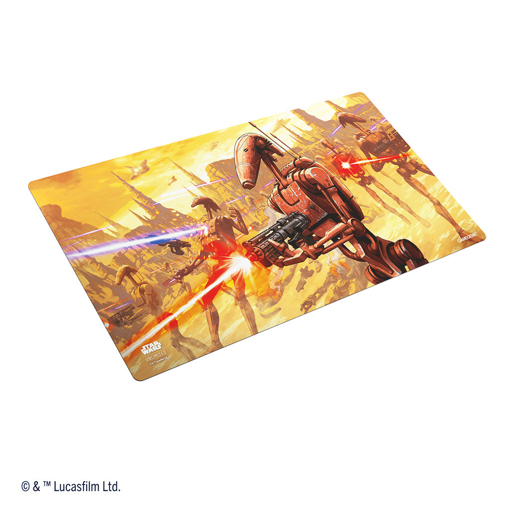 Star Wars: Unlimited Game Mat Battle Droids (Pre-order) | Grognard Games