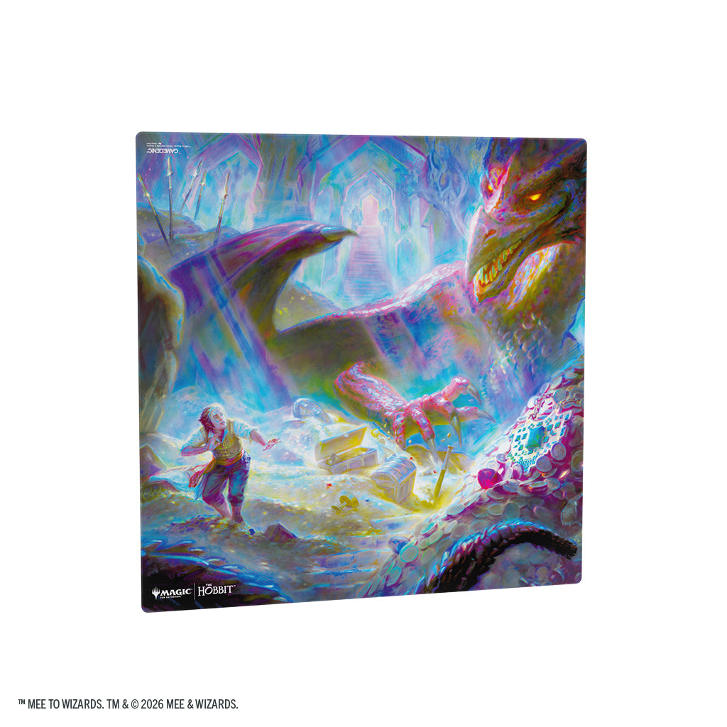 Gamegenic Prime Playmat: Magic: The Gathering The Hobbit Prime 2-Player Playmat - The Desolation of Smaug | Grognard Games